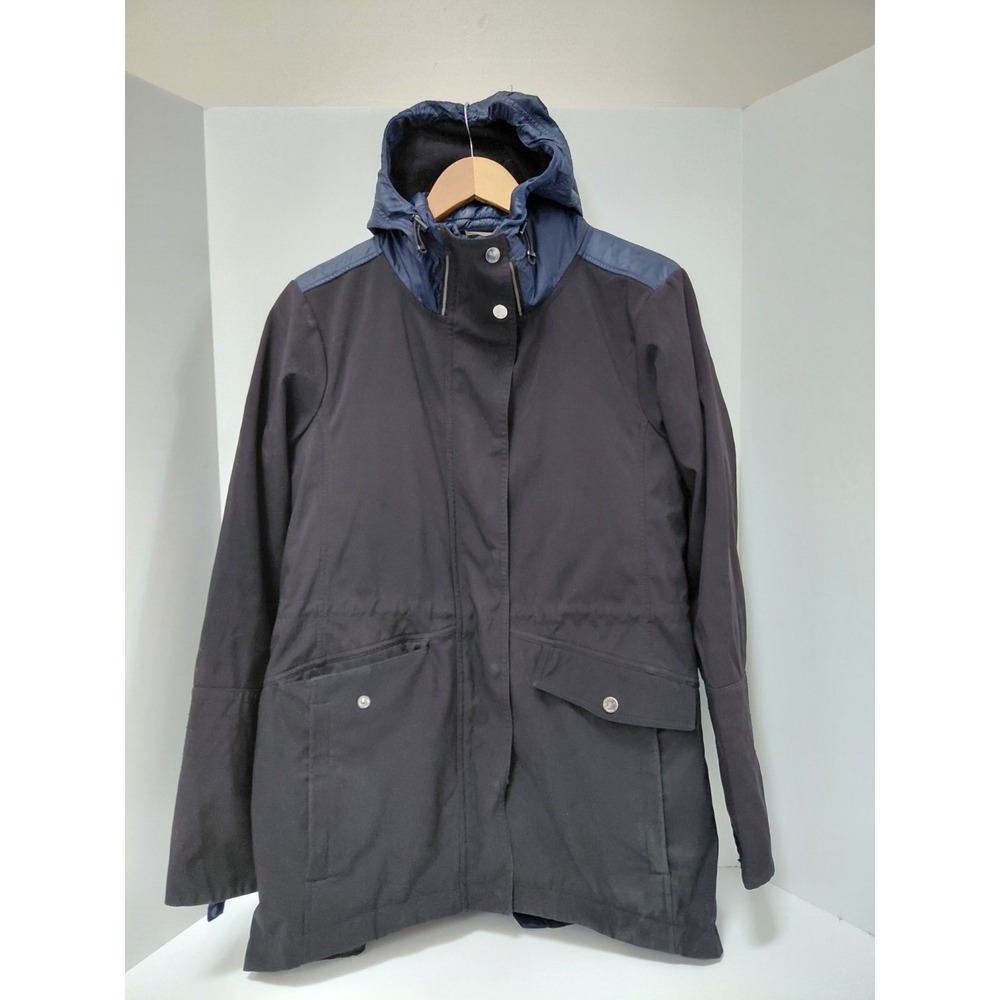 Athleta Pinnacle 3-in-1 Women's Jacket, Black/Navy SIZE Medium  #456640‎ E918
